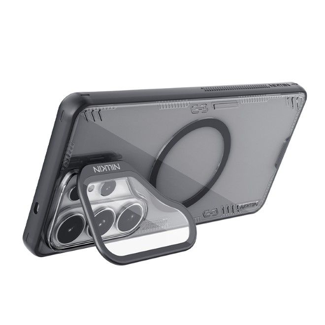 Nillkin - Samsung Galaxy S26 Ultra Hülle - Bio PC Hardcase - MagSafe kompatibel - Iceblade Prop Magnetic Series - schwarz