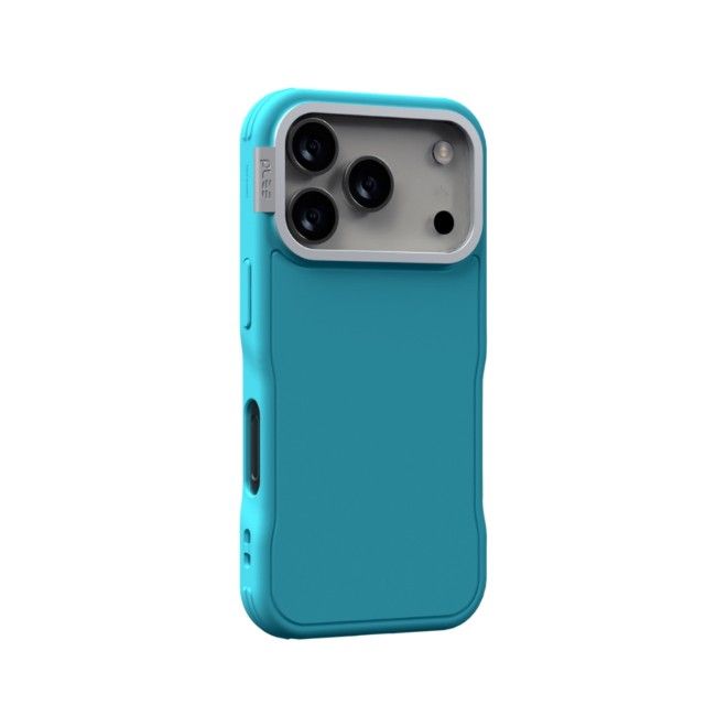 PLES - iPhone 17 Pro Case - Softcase with MagSafe - Made in Korea - PABL Tint Magnetic Series - Blue