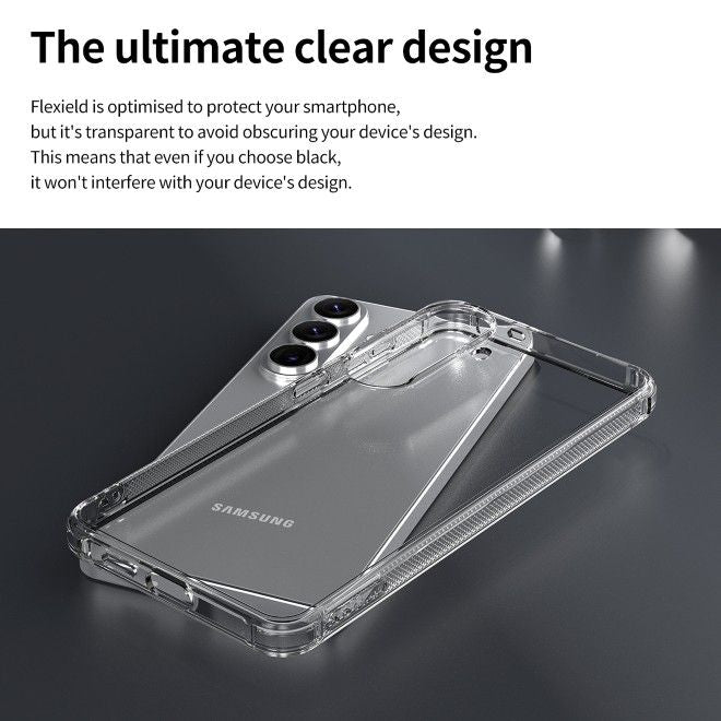 Araree - Coque Samsung Galaxy S26+ - Étui en plastique TPU - Adhérence antidérapante - Série Flexield - Transparent