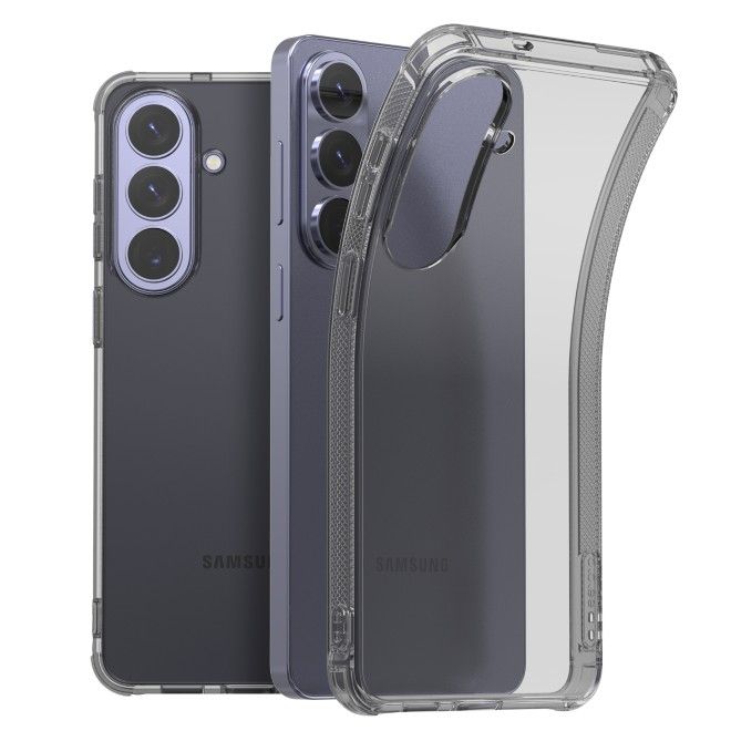 Araree - Coque Samsung Galaxy S26+ - Étui en plastique TPU - Adhérence antidérapante - Série Flexield - transparent/noir