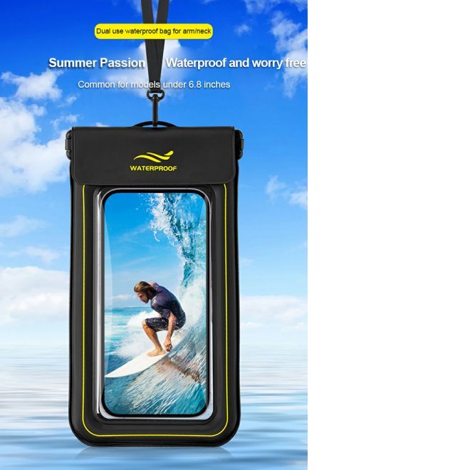 MU Sport – Brassard de sport 2 en 1 et sac bandoulière universel étanche pour smartphones jusqu'à 6,8 pouces – menthe