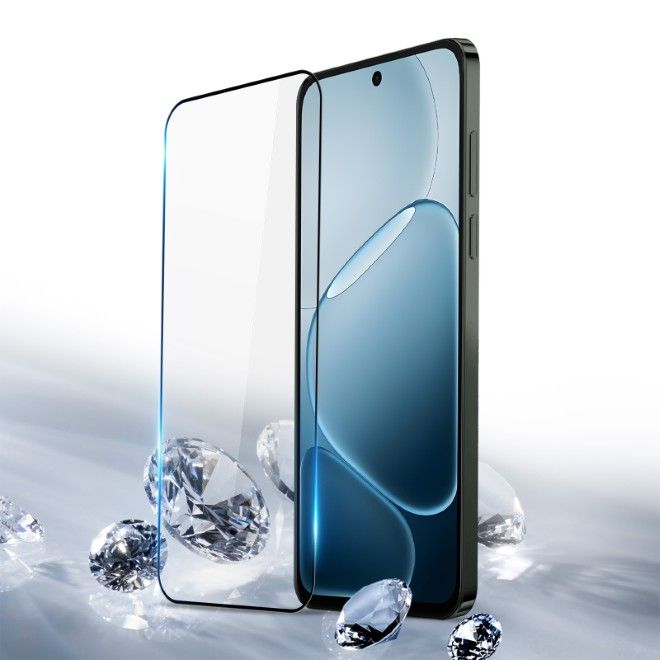 Dux Ducis - Oppo A6 5G / 4G / A6x 5G / 4G Schutzglas Displayschutz - HD-2.5D-R Series - schwarz