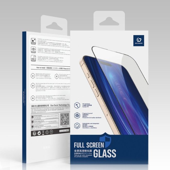 Dux Ducis - Xiaomi Redmi Note 15 Pro 5G Schutzglas Displayschutz - HD-2.5D-R Series - schwarz