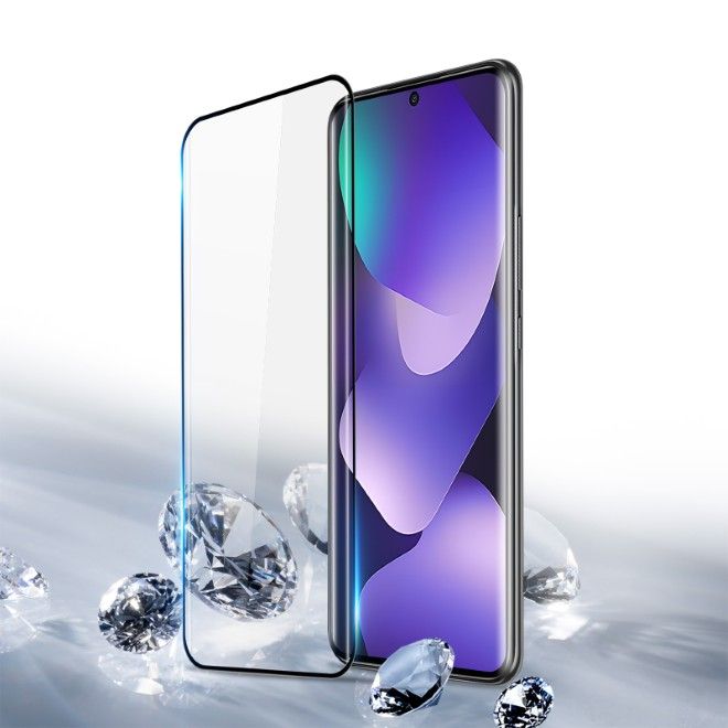 Dux Ducis - Xiaomi Redmi Note 15 5G / 4G / Poco M8 Schutzglas Displayschutz - HD-3D-R Series - schwarz