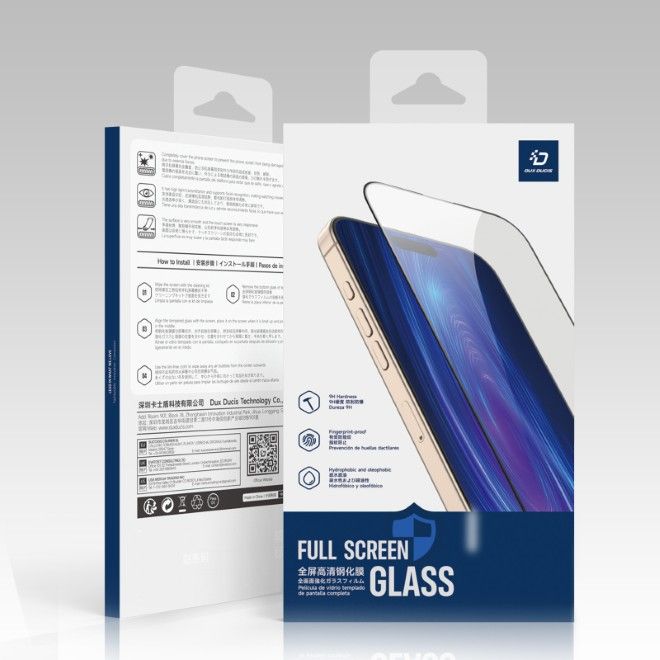 Dux Ducis - Xiaomi Redmi Note 15 Pro+ / Poco M8 Pro Schutzglas Displayschutz - HD-3D-R Series - schwarz
