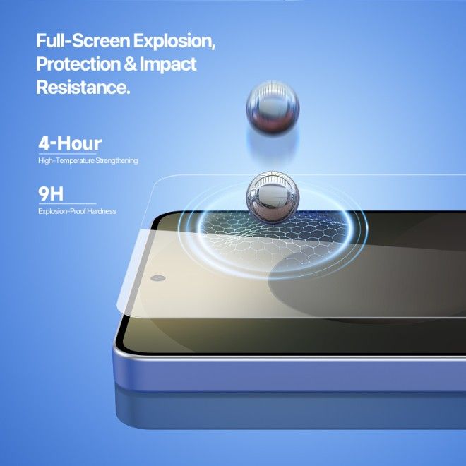 Dux Ducis - Samsung Galaxy S26 Schutzglas - mit Auto Alignment Kit - Roga Series - transparent