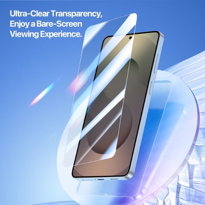 Dux Ducis - Samsung Galaxy S26+ Schutzglas - mit Auto Alignment Kit - Roga Series - transparent