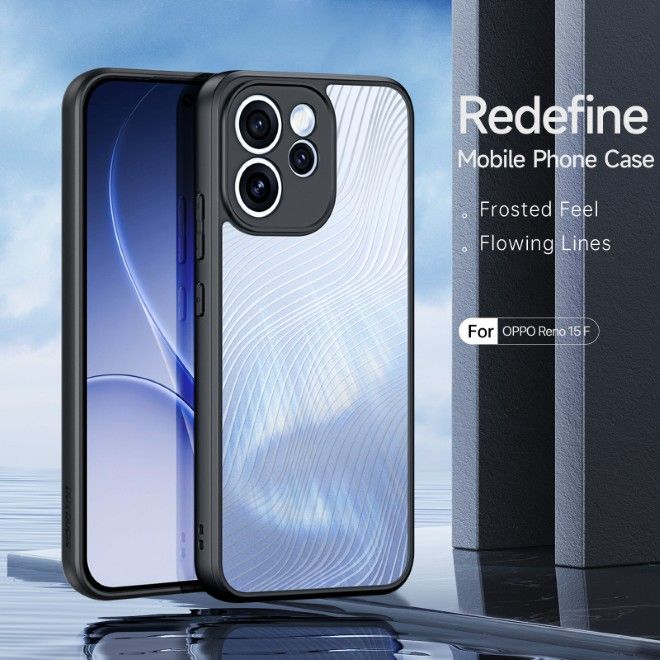 Dux Ducis - Coque rigide pour Oppo Reno15 F / Reno15 FS - Série Aimo - Noire