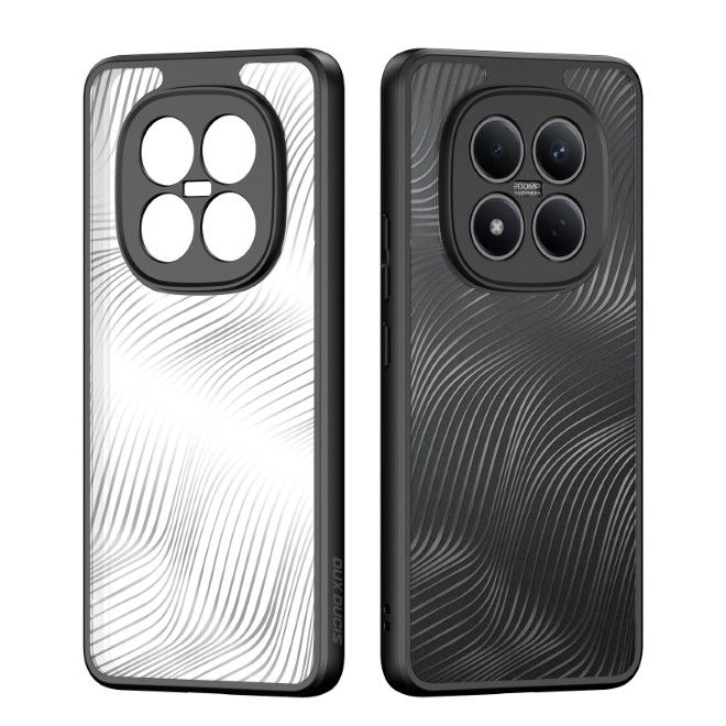 Dux Ducis - Coque rigide pour Xiaomi Redmi Note 15 Pro 4G - Série Aimo - Noir