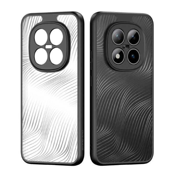 Dux Ducis - Coque rigide pour Xiaomi Redmi Note 15 Pro+ / Poco M8 Pro - Série Aimo - Noir