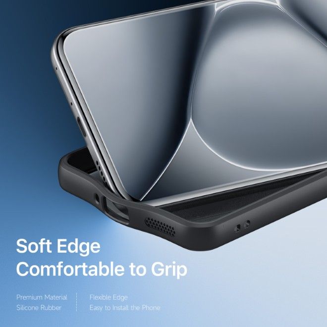 Dux Ducis - Coque rigide pour Xiaomi Redmi Note 15 Pro+ / Poco M8 Pro - Série Aimo - Noir