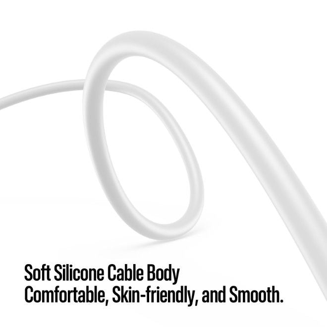 Dux Ducis - USB-C zu USB-C Lade- und Datenkabel (60W) - 1m - aus Silikon - Sili Series - weiss