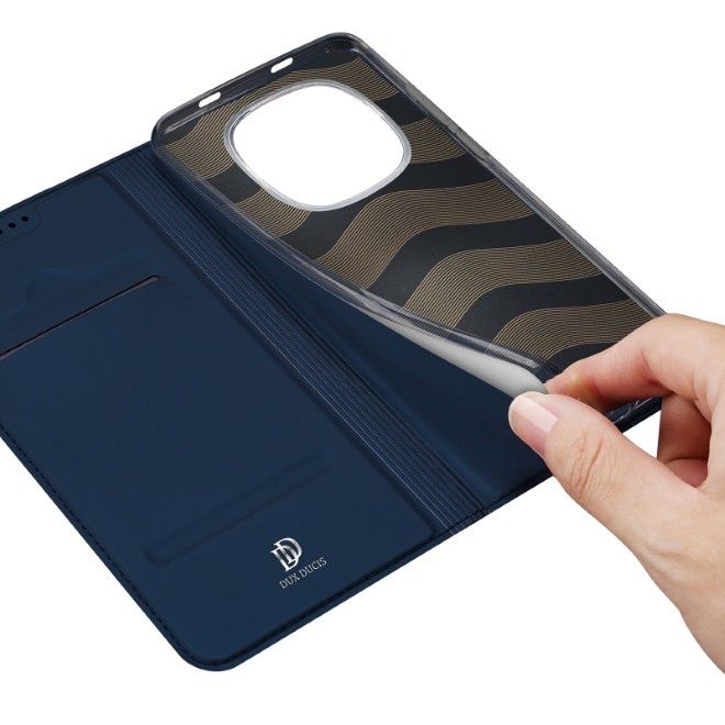 Dux Ducis - Xiaomi Redmi Note 15 Pro 5G Case - Phone Book Cover - Skin Pro Series - Blue