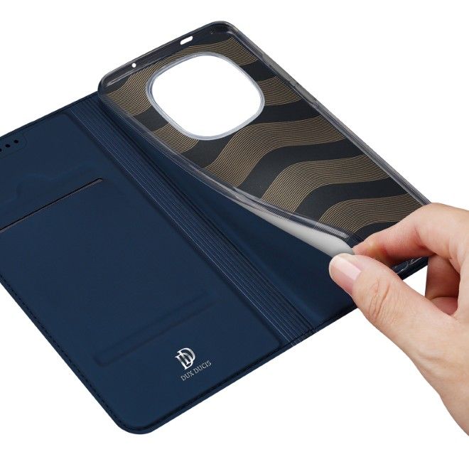 Dux Ducis - Xiaomi Redmi Note 15 Pro+ / Poco M8 Pro Case - Phone Book Cover - Skin Pro Series - Blue