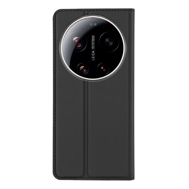 Dux Ducis - Étui Xiaomi 17 Ultra - Couverture type livret - Série Pro - Noir