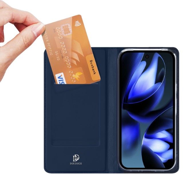 Dux Ducis - Google Pixel 10a Hülle - Handy Bookcover - Skin Pro Series - blau