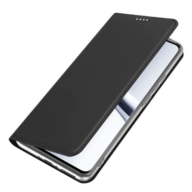Dux Ducis - Étui pour Xiaomi Redmi Note 15 5G/4G/Poco M8 - Étui-livret - Série Pro - Noir