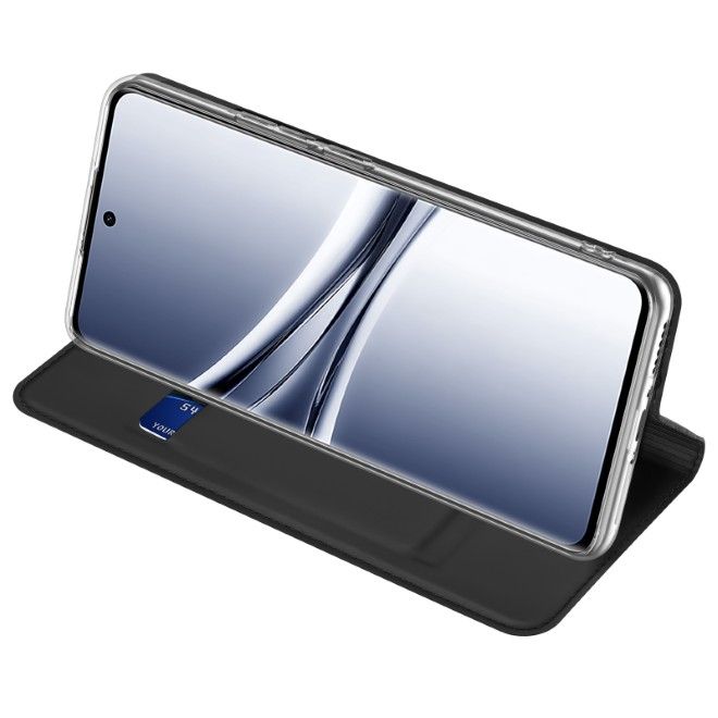 Dux Ducis - Étui pour Xiaomi Redmi Note 15 5G/4G/Poco M8 - Étui-livret - Série Pro - Noir