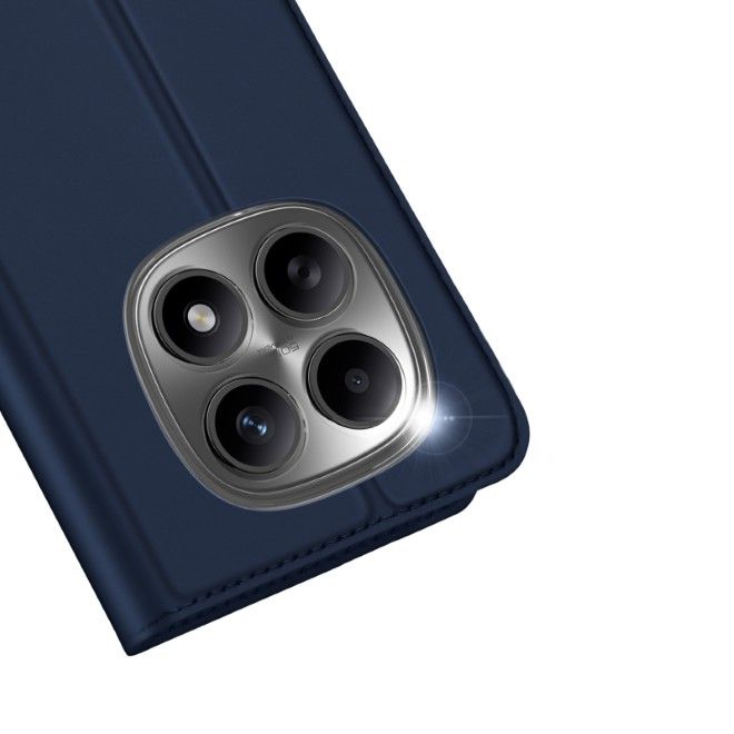 Dux Ducis - Étui pour Xiaomi Redmi Note 15 5G/4G/Poco M8 - Étui-livret - Série Pro - Bleu