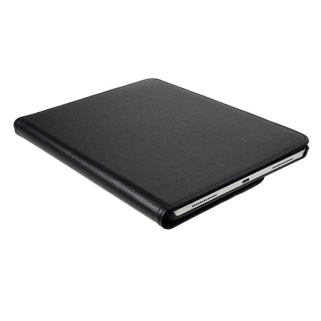 iPad Pro 13 (2025/2024) Hülle - 360° rotierbares Case aus Leder - schwarz