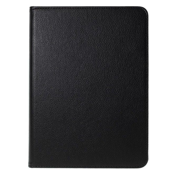 iPad Pro 13 (2025/2024) Hülle - 360° rotierbares Case aus Leder - schwarz