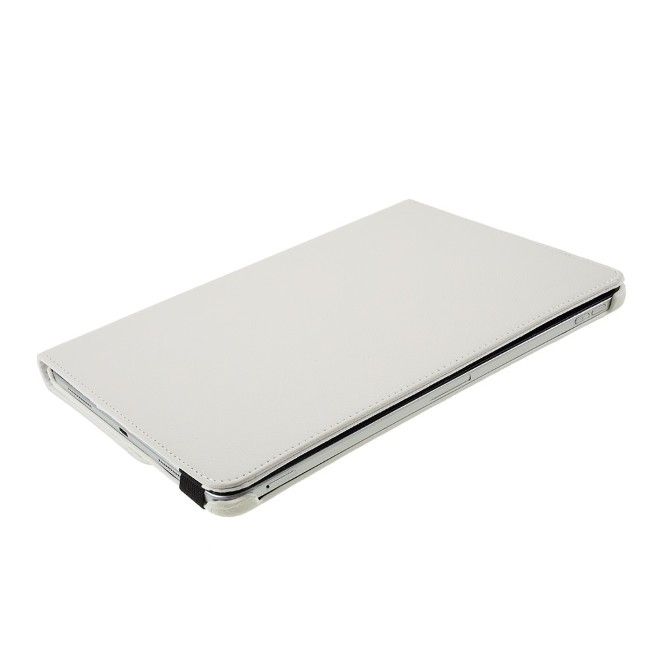 iPad Pro 13 (2025/2024) Hülle - 360° rotierbares Case aus Leder - weiss