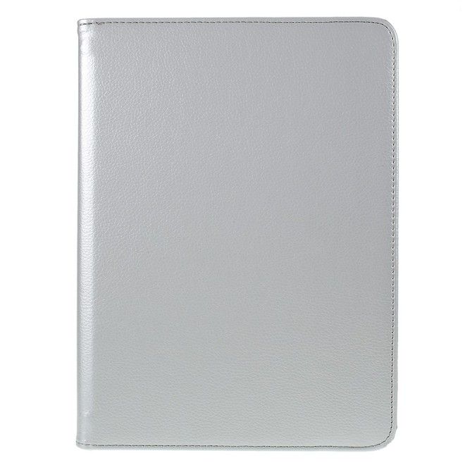 iPad Pro 13 (2025/2024) Case - 360° Rotating Leather Case - Silver