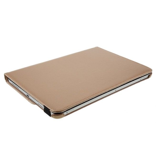 iPad Pro 13 (2025/2024) Hülle - 360° rotierbares Case aus Leder - gold