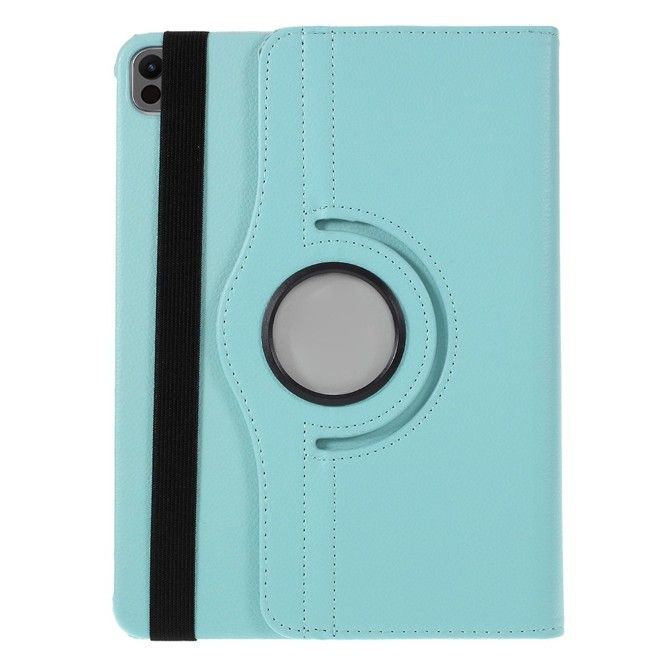 iPad Pro 13 (2025/2024) Case - 360° Rotating Leather Case - Light Blue