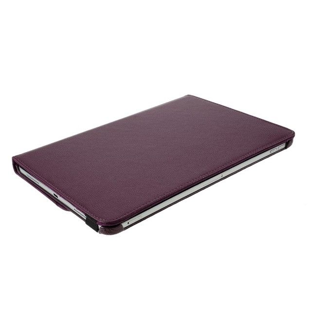 iPad Pro 13 (2025/2024) Hülle - 360° rotierbares Case aus Leder - purpur