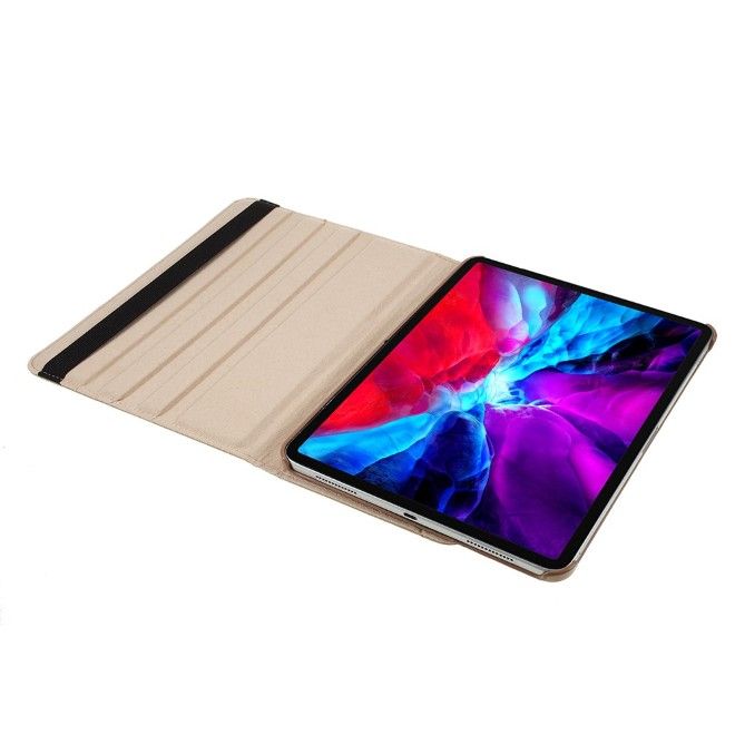iPad Pro 11 (2025/2024) Hülle - 360° rotierbares Case aus Leder - gold
