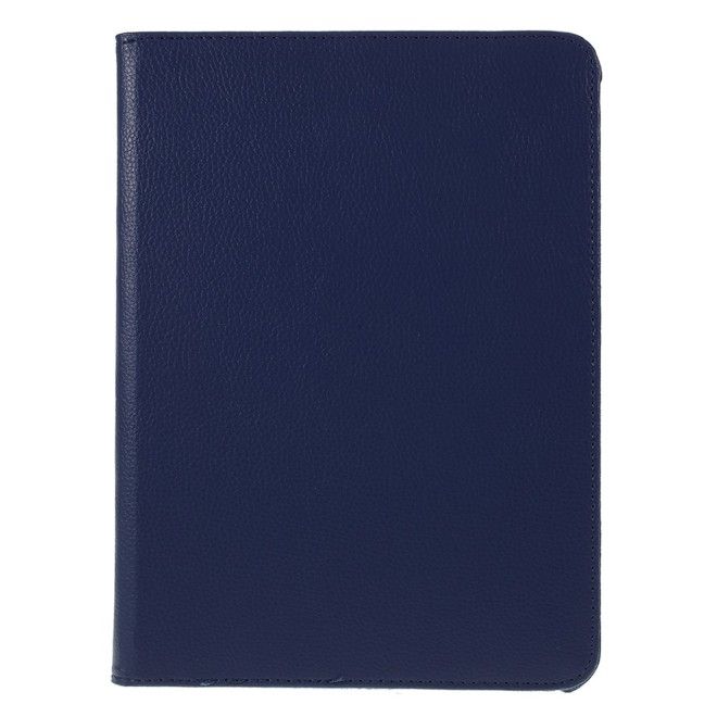Coque iPad Pro 11 (2025/2024) - Étui en cuir rotatif à 360° - bleu foncé