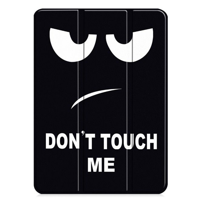 iPad Pro 11 (2025/2024) Case - Triple Foldable Leather Case - Don't Touch Me