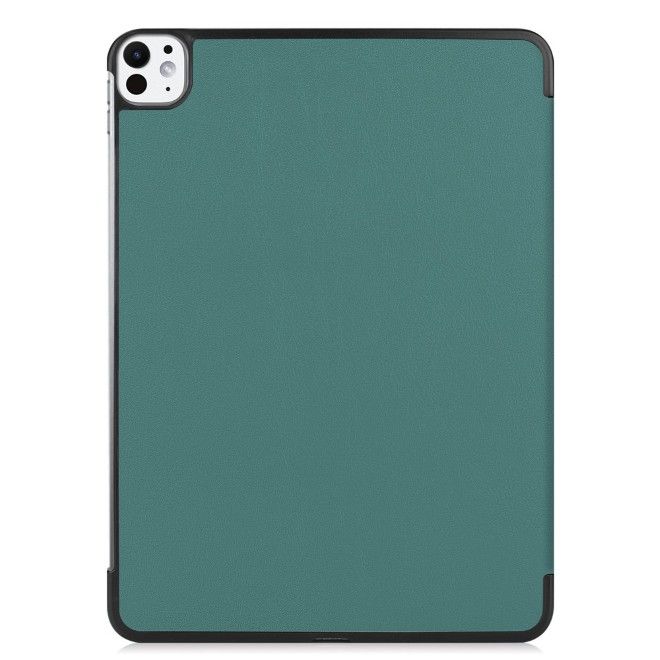 Coque iPad Pro 11 (2025/2024) - Book Cover en cuir triple rabat - vert