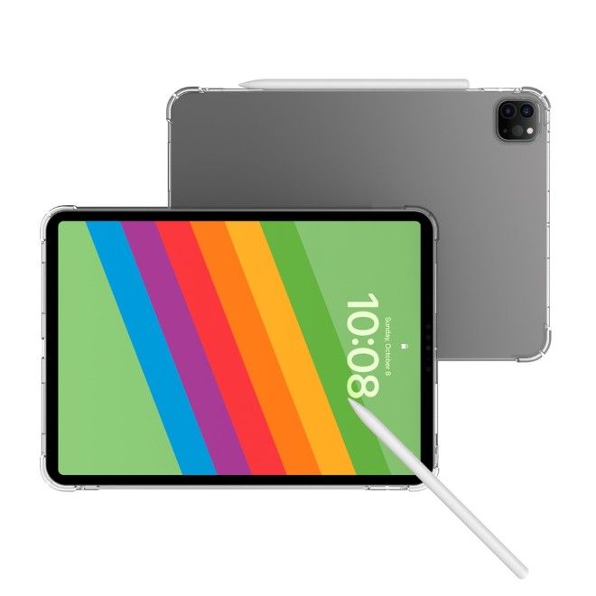 iPad Pro 13 (2025/2024) Case - Robust TPU Soft Case - Transparent