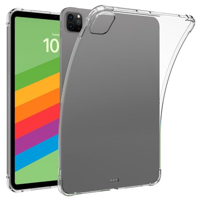 iPad Pro 11 (2025/2024) Case - Robust TPU Soft Case - Transparent