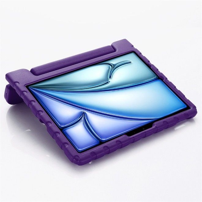 iPad Pro 11 (2025/2024) / iPad Air 11 (2026/2025/2024) Shockproof EVA Plastic Foam Tablet Case - Purple