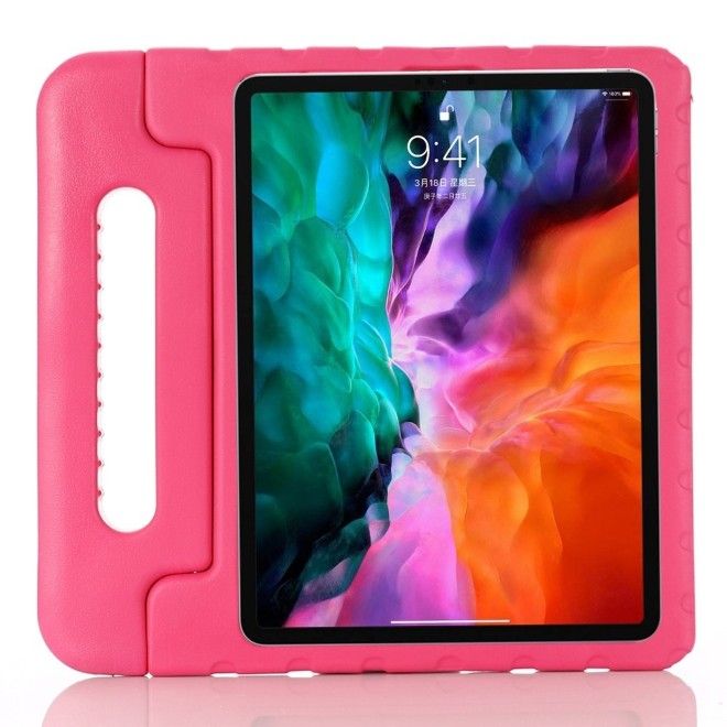 iPad Pro 13 (2025/2024) / iPad Air 13 (2026/2025/2024) Coque de tablette antichoc en mousse EVA - rose