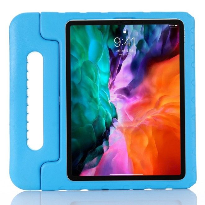 Coque de tablette en mousse EVA antichoc pour iPad Pro 13 (2025/2024) / iPad Air 13 (2026/2025/2024) - bleu