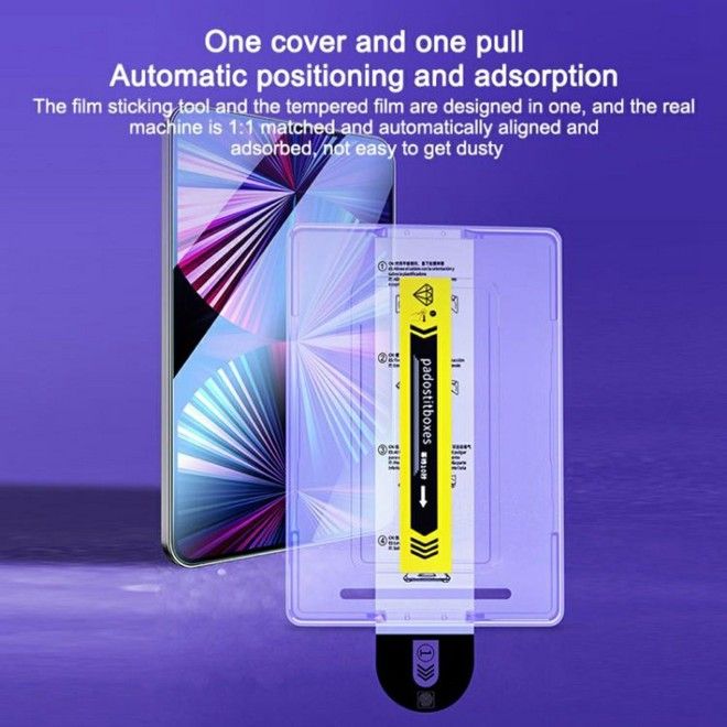 iPad Pro 13 (2025/2024) Protective Glass - Tempered Glass Screen Protector - with Applicator - Transparent