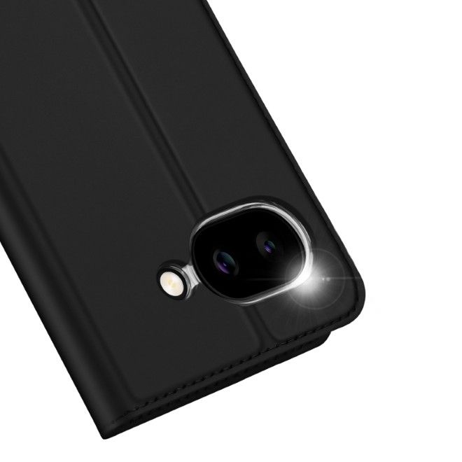 Dux Ducis - Google Pixel 10a Hülle - Handy Bookcover - Skin Pro Series - schwarz