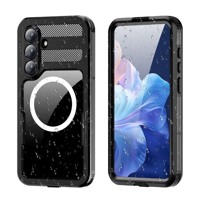 Samsung Galaxy S26+ - 360 Degree Outdoor Case - All-Weather Protection (Waterproof & Shockproof) - MagSafe - Black