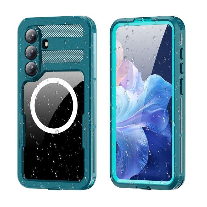 Samsung Galaxy S26+ - 360 Degree Outdoor Case - All-Weather Protection (Waterproof & Shockproof) - MagSafe - Blue