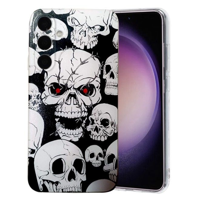 Samsung Galaxy A37 Phone Case - Softcase Image TPU Series - Skull