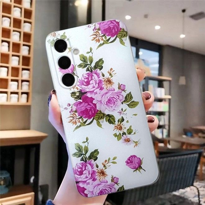 Samsung Galaxy A37 Phone Case - Softcase Image TPU Series - Flowers