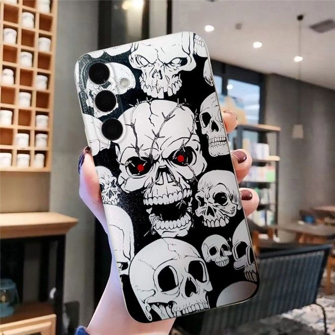Samsung Galaxy A57 Phone Case - Softcase Image TPU Series - Skull