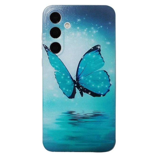 Samsung Galaxy A57 Phone Case - Softcase Image TPU Series - Blue Butterfly
