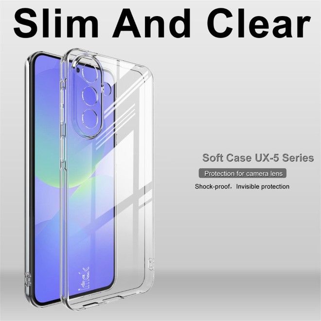 Imak - Samsung Galaxy A57 Hülle - Softcase aus TPU - UX-5 Series - transparent