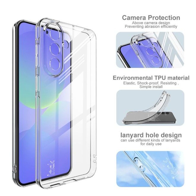 Imak - Samsung Galaxy A57 Hülle - Softcase aus TPU - UX-5 Series - transparent