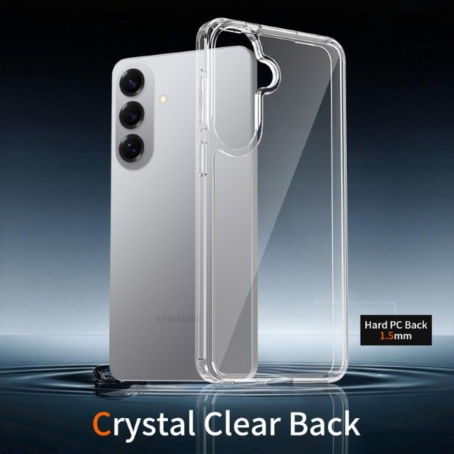 Samsung Galaxy S26+ Case (PC / TPU Case) - Polycarbonate Back + TPU Edges - PureProtect Series - transparent